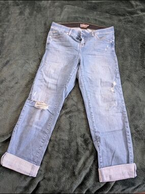torrid Light Blue Distressed Jeans